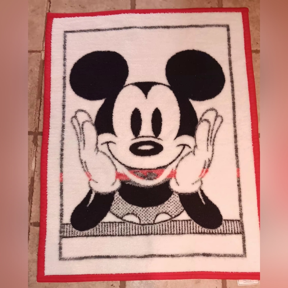 Biederlack Vintage Mickey Mouse Blanket